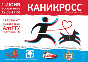 Пробежки в лесу: барнаульцев приглашают на каникросс со своими питомцами!